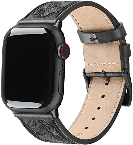 Falandi за Apple Watch Кожена каишка 40 мм 38 мм 44 мм 42 мм, кожена каишка с модел Ретро, Класически Взаимозаменяеми каишка за смарт