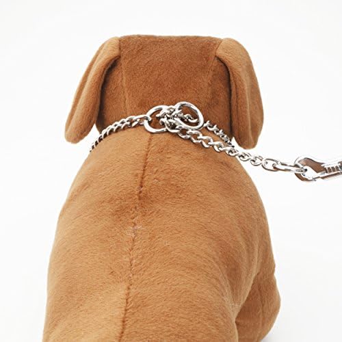 Яка Petio, Верижка от неръждаема стомана, за по-Големи Кучета, 2.4 инча (60 mm)