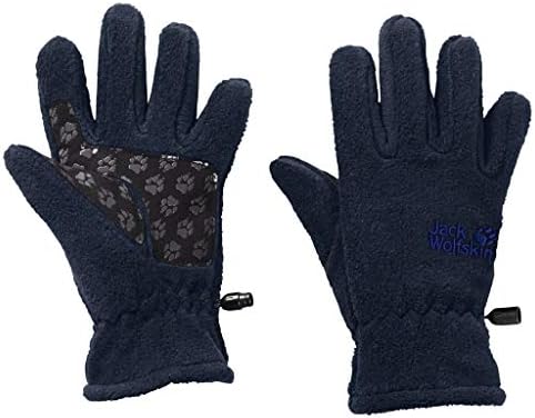 Детски Флисовые ръкавици Jack Wolfskin Kids, Тъмно синьо, 11-12 години