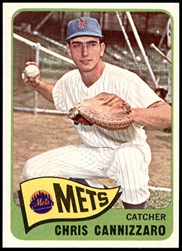 1965 Topps 61 Крис Канниццаро Ню Йорк Метс (Бейзболна картичка) NM/MT Метс