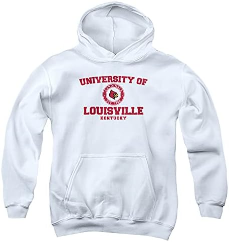 Младежки hoody с качулка, Унисекс с официален логото на Circle Университета в Луисвил