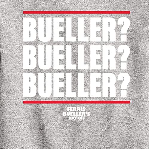 Hybrid облекло - Ferris Bueller's Day Off - Bueller Bueller Bueller - Руното hoody с високо воротом за деца и младежи - Размер 2T Атлетик Хедър