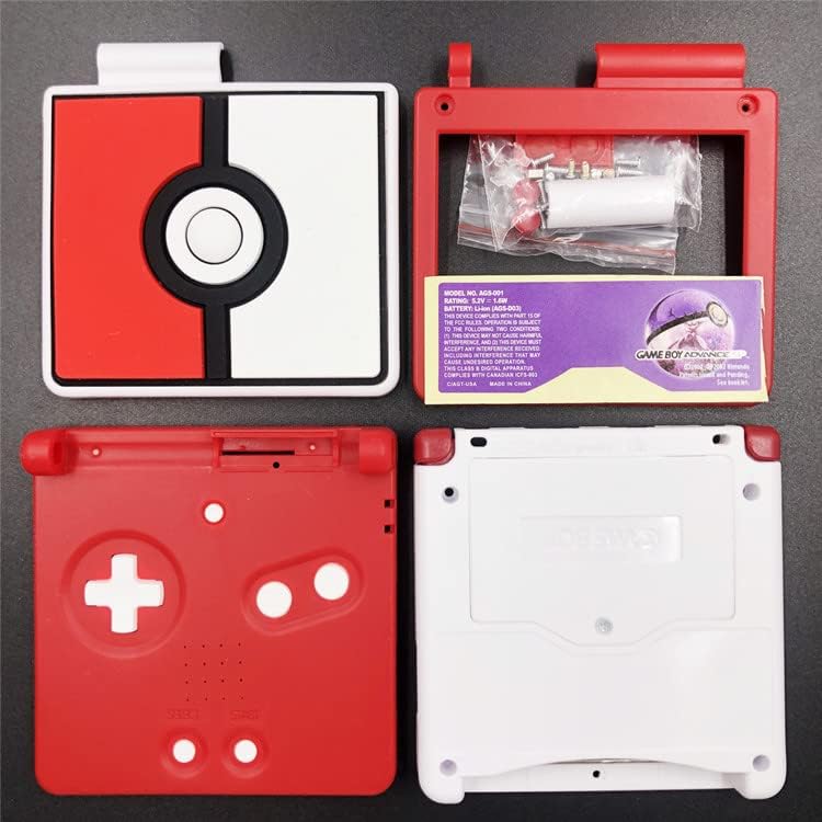 Нов Пълен корпус на Shell Pack Калъф с Бутони Стикер за конзолата Gameboy Advance SP GBA SP Limited Edition 9