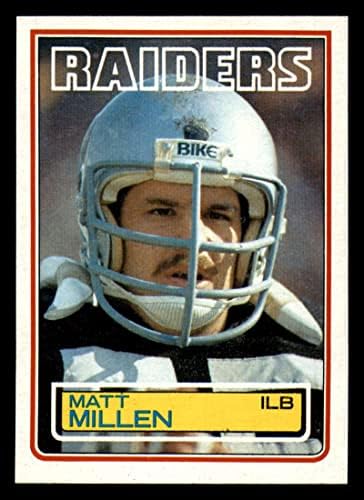 Футбол NFL 1983 Topps #305 Мат Millen DP LA Raiders