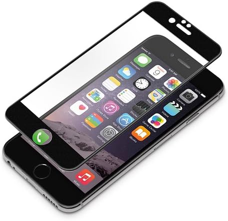 PG-I6LGL03BK PG-I6LGL03BK iPhone 6 Plus (5,5-инчов) LCD дисплей с пълно защитно стъкло, мека рамка, Черен