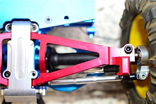 Честотата на въртене за Traxxas 1/16 Mini E-Revo, резервни части за обновяване на Мини срещата на Върха Алуминиев Заден Долен Лост - 1 комплект в синьо