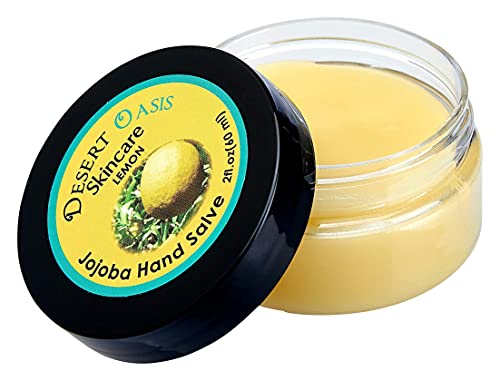 Грижа за кожата Desert Oasis Чисто масло от жожоба. Пътен размер на 2 унция плюс Лимон крем за ръце със съдържание на повече от 50% масло от жожоба. натурална (1 ет. унция / 29 м?