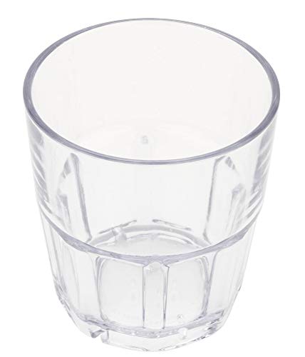 G. E. T. 9909-1-CL-ЕО от 9 грама. Прозрачна чаша, САН-Пластмаса, Бахамски чаши (опаковка от 4 броя)