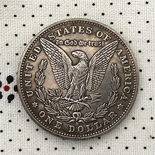 Реплика Възпоменателни Монети Монети На Съединените Щати Морган Скитник Монета 1921 Колекция Занаяти Декорация На Дома За Спомен Ръчно