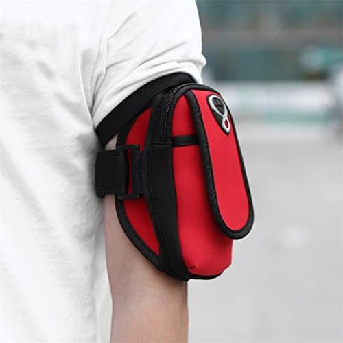SXDS Спортна Превръзка от неопрен за джогинг, чанта за джогинг, превръзка на китката, калъф за мобилен телефон, bag-държач за Практически улични чанти за ръце (Цвят: бял-