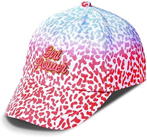 Момичета бейзболна шапка на децата шапка на Слънцето бейзболна шапка регулируема бейзболна шапка плажна шапка за момичета' Розов Леопард