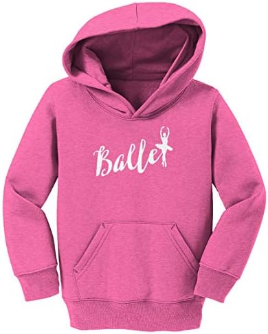 Балетно-Танцов Силует За деца / Youth Руното Hoody С качулка