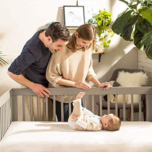 Органичен матрак за бебешко креватче Naturepedic - Classic 150 Coil - 2-Стъпка - Нетоксичен Натурален матрак за бебета и деца