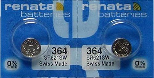 Електронни батерии Renata 20 с оксидом сребро 364 без съдържание на живак