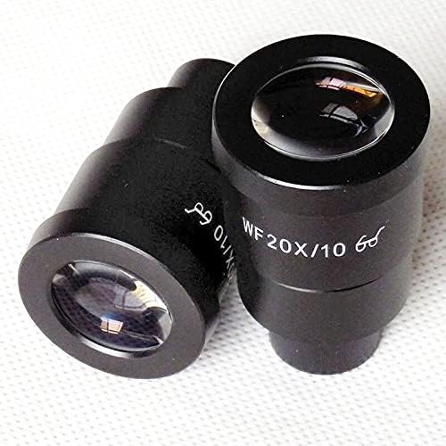 Аксесоари за микроскоп, за Възрастни и Деца, 2 броя, Стереомикроскоп WF20X/10 мм Окуляр 30 мм Окуляр