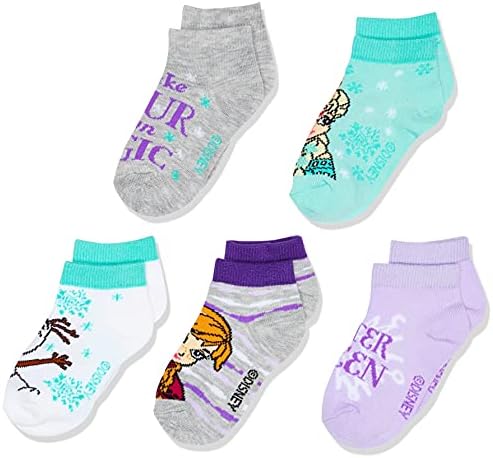 Дисни Frozen Girls 5 Опаковки Чорапи за Коротышек