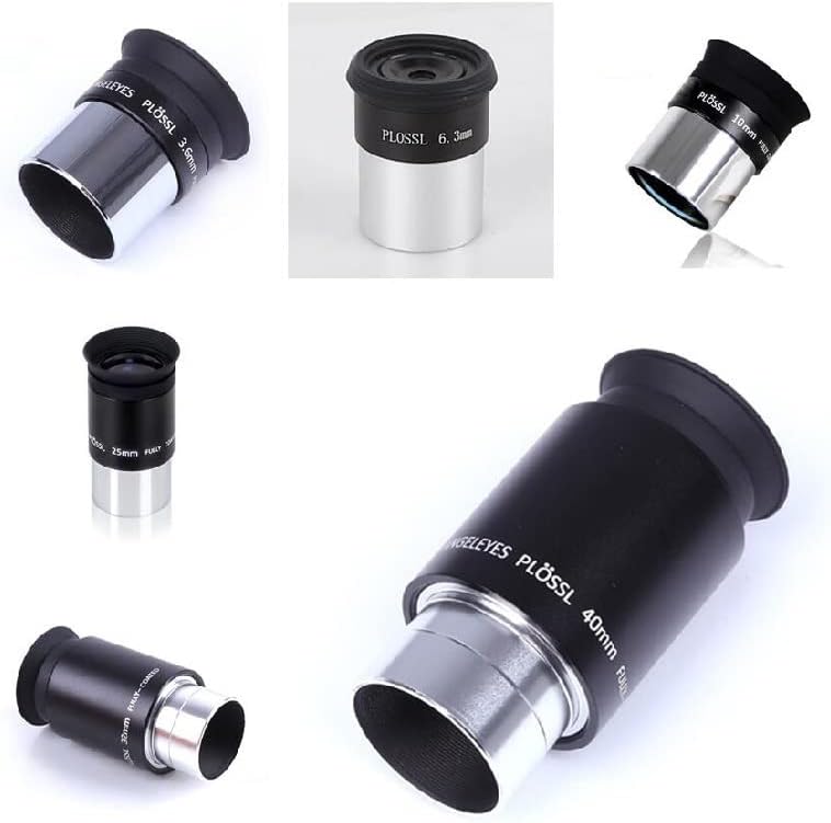 Комплект аксесоари за микроскоп за възрастни 1,25 инча 31,7 мм 3,6 mm 6,3 mm 10 mm 25 mm 32 mm 40 mm Оптично Стъкло с Фокусно разстояние Висок