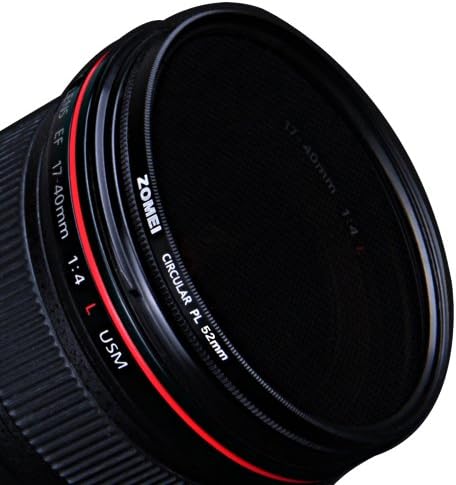 Zomei 52 мм CIR-PL Кръгъл Поляризационен филтър CPL за Обектива на камерата Nikon Canon, Sony, Pentax Olympus, Fujifilm