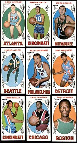1969-70 Баскетболен комплект Topps Complete Set - без №99 (Баскетболен комплект) VG+
