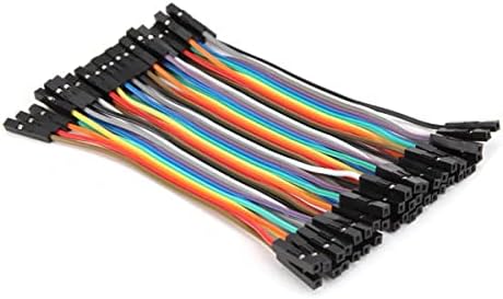 MEIZHIYUE 40шт 10 см кабел Dupont Тел за Arduino, Многоцветен (jRl905327)