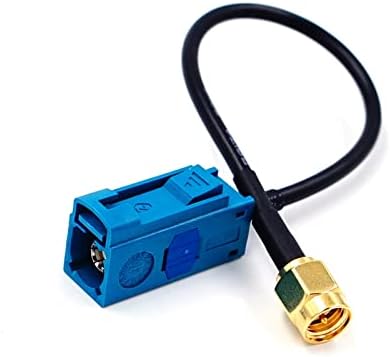Въведете Xu Store Fakra Z Женски Конектор SMA Plug RG174 Кабел на GPS Антена удължителен кабел Адаптер SMB Коаксиален Косичка Подходящ за Автомобил Колата (цвят: 60 см)