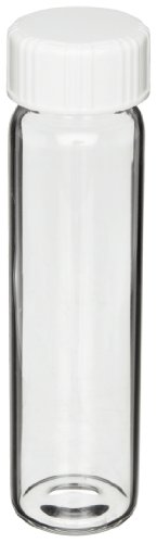 Кимбл 60940A-2 Цилиндричен флакон за проби от borosilicate стъкло обем 2 мл съедини с покритие от PTFE (калъф 144)