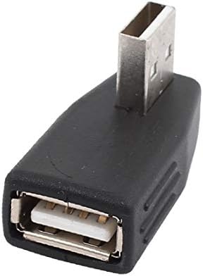 X-DREE 90 градуса USB 2.0 A M/F Ъглов гнездо-адаптер за мъже и жени в Ляво (Adattatore connettore maschio/femmina da 90