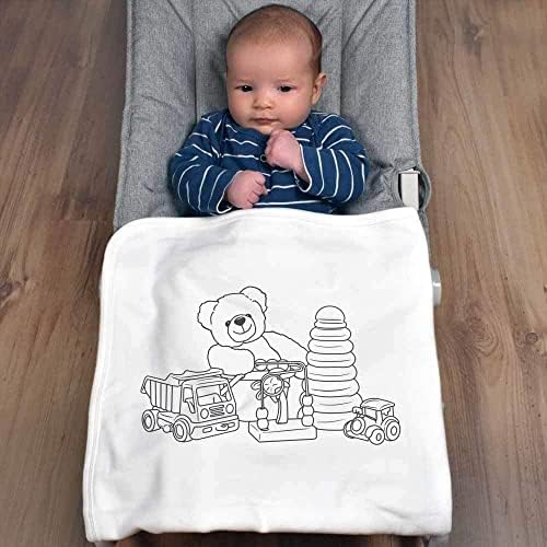 Памучни Бебешки одеяла /Шал Azeeda 'Baby Toys' (BY00027387)