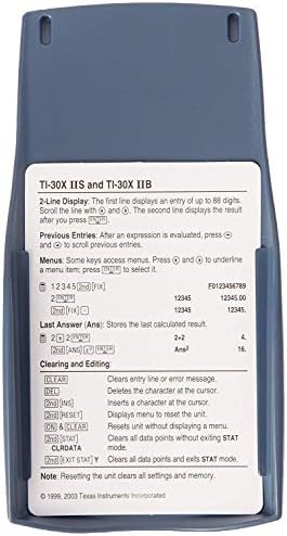 Научен калкулатор Back to School TI-30X IIS – Различни цветове