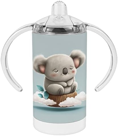 Кавайная Графична чаша за Пиене - Бебе Коала Бебе Sippy Cup - Илюстрация на Чаша За Пиене