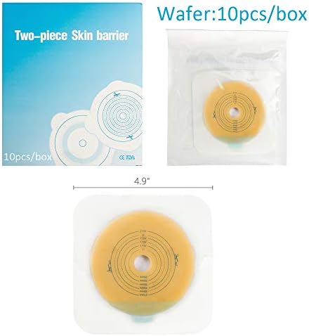 Карбоновые адгезивные кожни бариери и Стомические бариерни пръстени (10 броя (опаковка от 1))