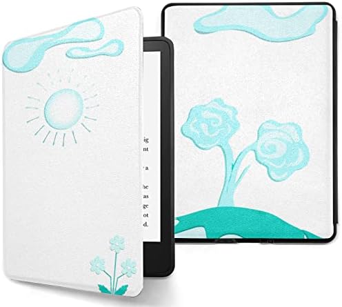 Калъф за електронни книги Paperwhite е Съвместим с 6,8 Kindle Paperwhite е на 11-то поколение Blue Tree Фантастичен Пейзаж Paperwhite