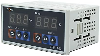 Устройство за управление на интеграцията на времето и температурата EKSIL THF-2000 AC85-AC265V 50Hz с цифров дисплей PID контролер (Цвят: Релеен изход)