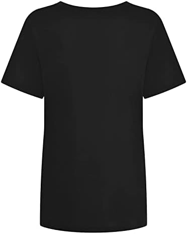 Тениска За Момичета 2023, Памучен Риза с Къс Ръкав и Кръгло Деколте, Ежедневна Блуза с Цветен Модел Слънце Слънчоглед, Риза за Жени МЗ