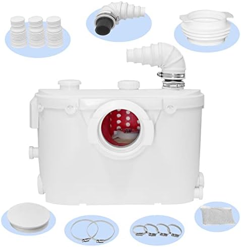 Sanimove 500 W Мацераторный Помпа за Накисване на Тоалетната чиния Система за измиване на тоалетната чиния Мацераторный Възвратна помпа