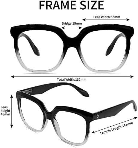 OCCI CHIARI Извънгабаритни Очила за четене на Големи Дизайнерски Ридеры за Женщин1.0 1.25 1.50 1.75 2.0 2.25 2.5 2.75 3.0 3.5 4.0