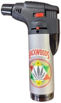 Ветрозащитная Бутановая запалка за Еднократна употреба Backwoods, Запалка за дома под формата на листата на плевелите с предохранителем за