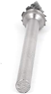 X-DREE 3 мм тренировка с отвор 6 мм От твердосплавной вольфрамовой стомана с конусностью, въртящи файл, Сондажни инструменти (Herramienta de broca против cortador de archivos rotatorio de acero de