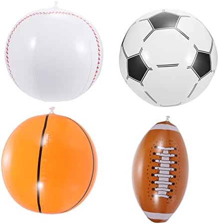 Garneck 1 комплект играчка топка за футбол, плажен топка за футбол, бейзбол баскетболен костюм, футболен пластмаса