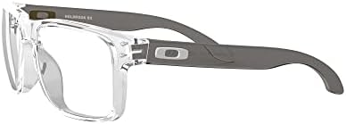 Рамки за очила Oakley Men ' s Ox8156 Holbrook Rx Квадратна Рецептурная, Полиран Бистра /Демонстрация леща, 56 мм