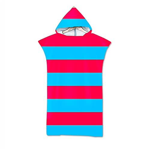 Плажна кърпа GFDFD, дъждобран с качулка, подходящ за гмуркане, плаж, сърф, мъжки и дамски халати (Цвят: G, размер: 75x110 см)