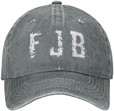 Мамка му Biden F. J. B Pro Американската бейзболна шапка От Памук Унисекс, Подходящ За Мъже И Жени, Выстиранная Деним Регулируема Шапка За