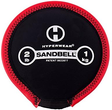 Тренировочная чанта HYPERWEAR SandBell Sandbag Използвайте у дома Обзавеждане за фитнес Чанта за пясък навсякъде, предварително напълнена чист пясък от САЩ на най-Добрите пат?
