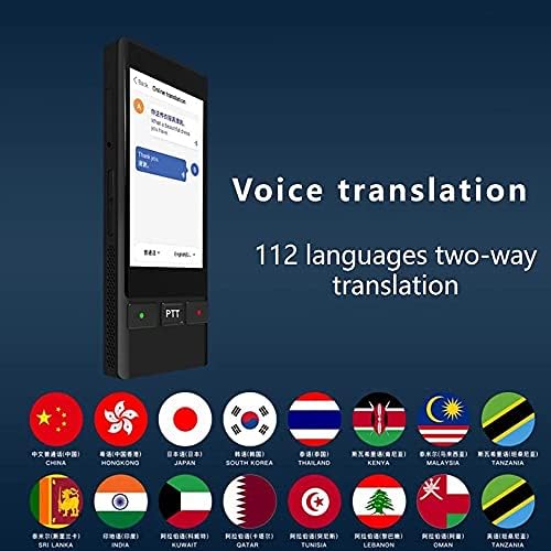 CZDYUF Т8 Smart Незабавен Гласов Преводач за сканиране на снимки Със Сензорен екран, Поддръжка на Автономен Портативен превод
