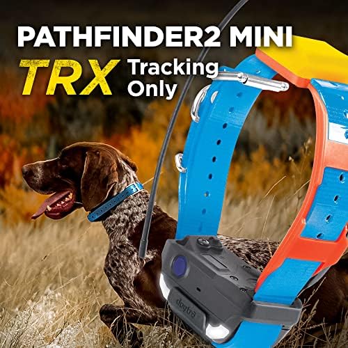 Dogtra Pathfinder 2 Mini TRX Допълнителен Приемник GPS Следа за кучета С led подсветка Черен Нашийник Съвместими умен часовник Акумулаторни