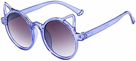 2023 Нови Слънчеви Очила с декорация във формата на Котешки уши за момичета, Съвместими с Поляризирани за Жени с носа (Лилаво, един