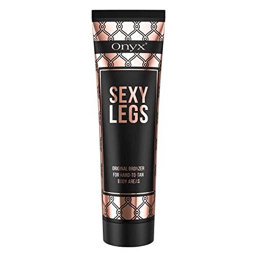 Лосион за слънчеви бани Onyx Sexy Legs от бронзатором - Лосион двойна бронзирования за идеално загорелых краката и труднооткрываемых части на тялото - Бързо впитывающаяс