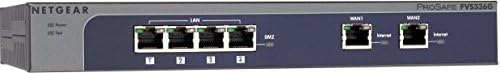 Gigabit защитна стена Netgear FVS336G ProSafe Dual WAN с поддръжка на SSL, IPSec VPN