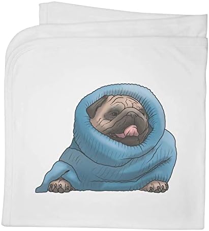 Памучни Бебешки одеяла /Шал Azeeda Вълнена жилетка Мопс (BY00027355)