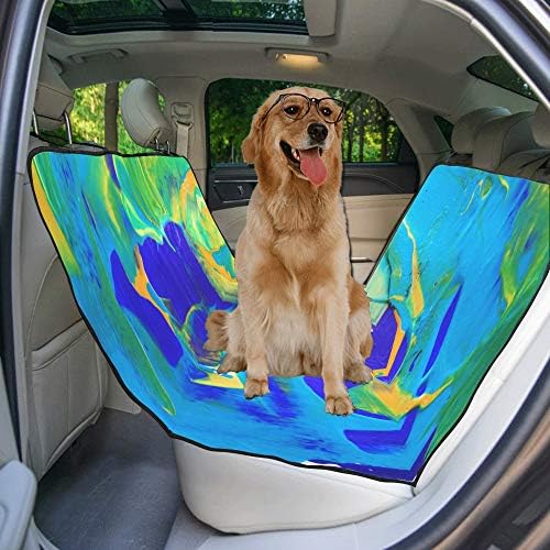 Калъф за седалка кучета ENEVOTX По Поръчка, Загадъчна Дизайн, Ръчно Печат, Покривала за автомобилни седалки за Кучета, Водонепроницаемое